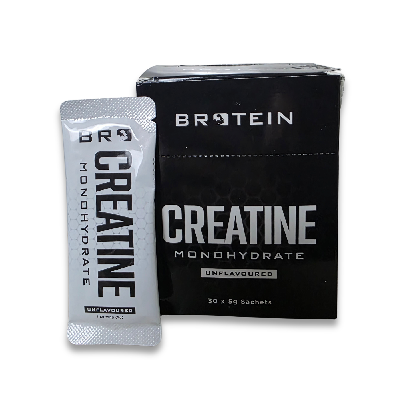 Brotein Pure Creatine Monohydrate Sachets (30 x 5g) – Unflavoured